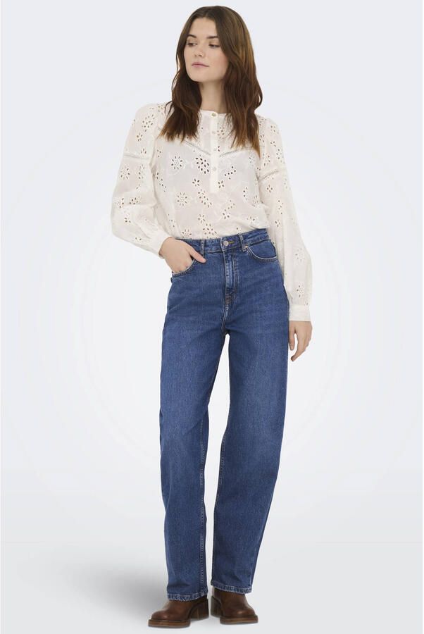 JDY bailey Hw Barrel Jeans Mb Dnm jeans mediumblauw - Foto 2