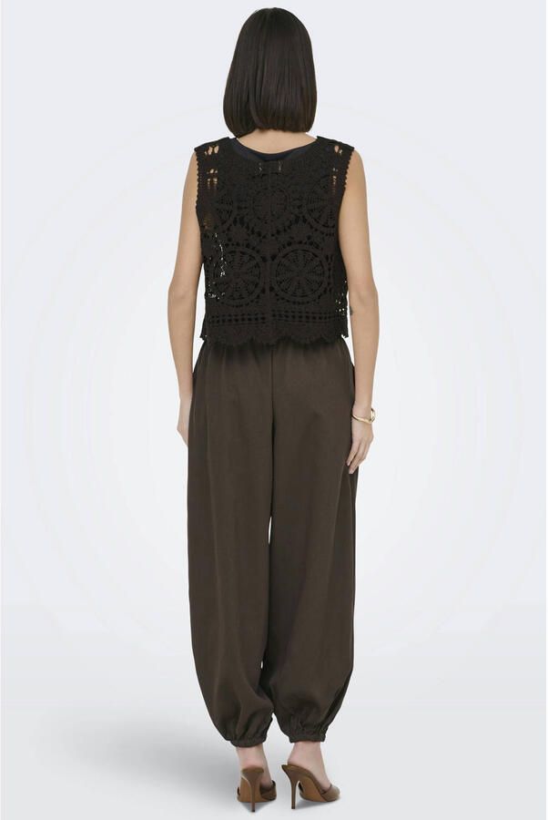 JDY ballon casual broek bruin - Foto 3