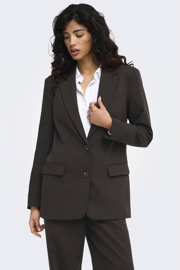 JDY blazer donkerbruin