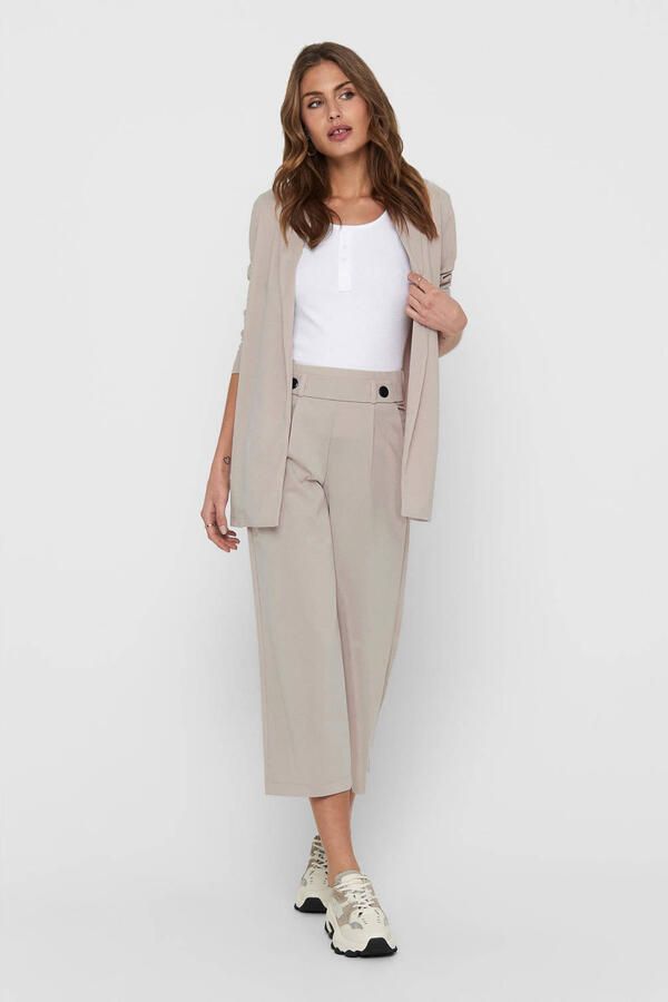 Jacqueline de Yong Elegante Blazer met Lange Mouwen Gray Dames