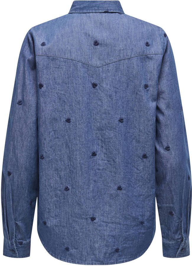 JDY Overhemd LOVE L S EMBR SHIRT - Foto 2