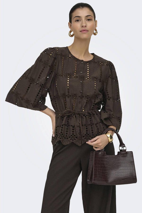 Jacqueline De Yong Jojo Anglaise Shirt Woven