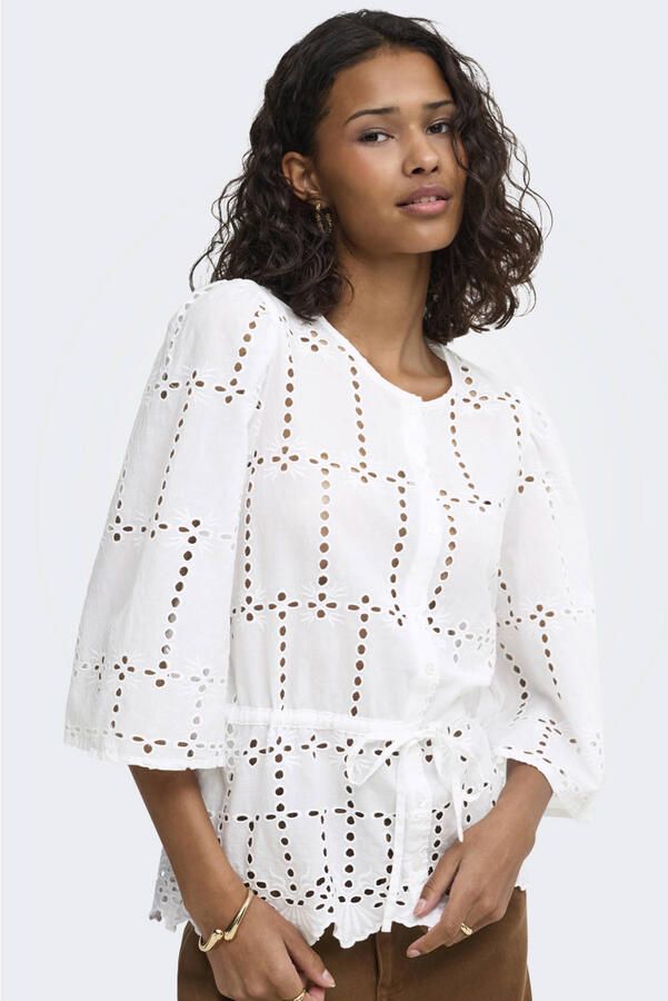 Jacqueline De Yong Jojo Anglaise Shirt Woven - Foto 3
