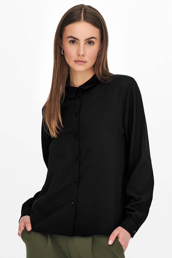 Jacqueline de Yong Brooke Lange Mouwen Shirt Black Dames - Foto 2