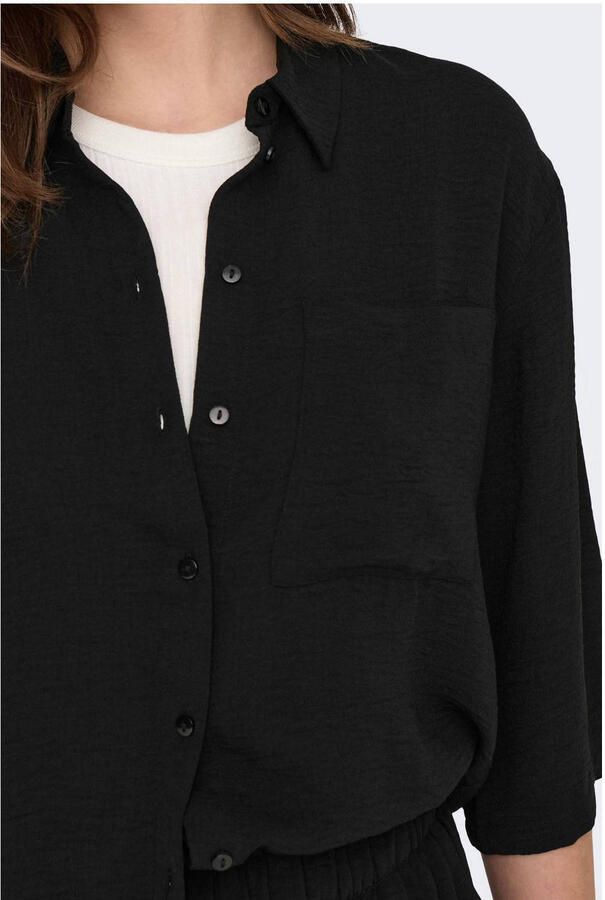 JDY Blouse met korte mouwen DIVYA 3 4 LOOSE SHIRT WVN NOOS