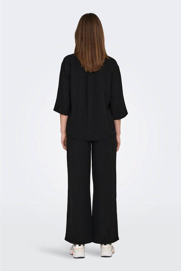 JDY Blouse met korte mouwen DIVYA 3 4 LOOSE SHIRT WVN NOOS - Foto 2