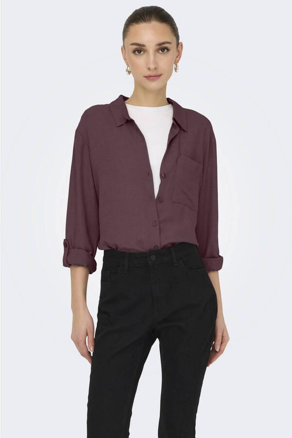 JDY blouse donkerpaars