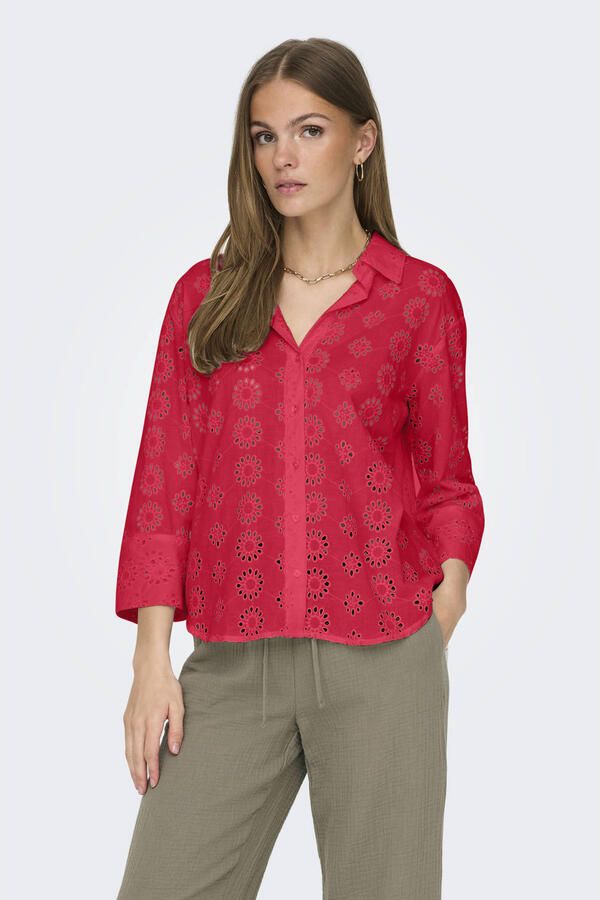 JDY Overhemdblouse TALLIE 3 4 LONG SHIRT WVN NOOS