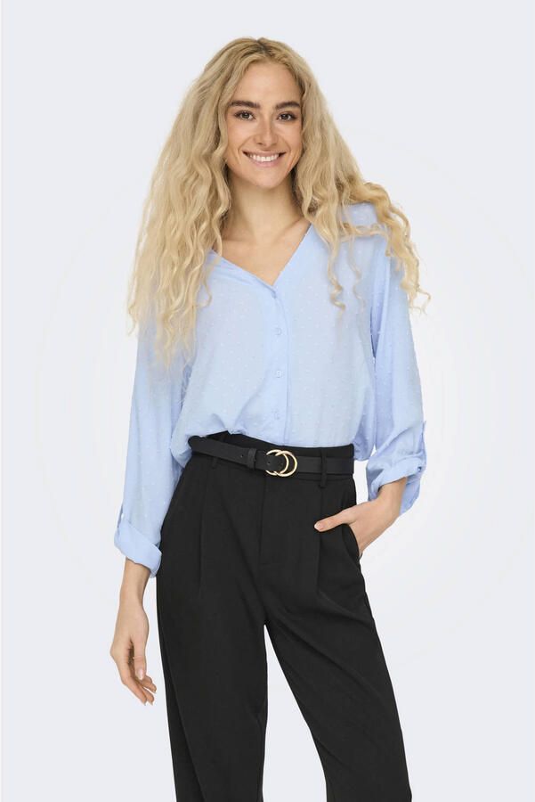 JDY Diana Life 7 8 Dobby Blouse Dames - Foto 3