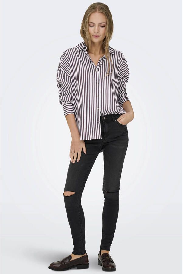 JDY Overhemdblouse VESPER L S LOOSE SHIRT WVN NOOS