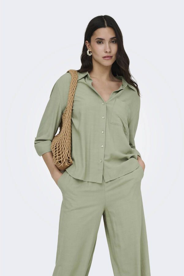 Jacqueline De Yong Caya Linen Loose Shirt Woven - Foto 2