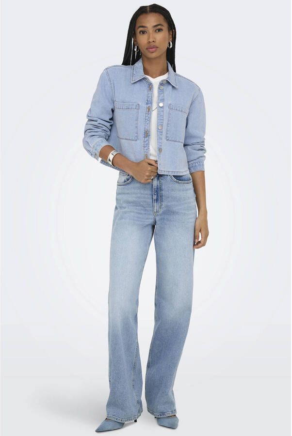 JDY blouse light blue denim - Foto 2