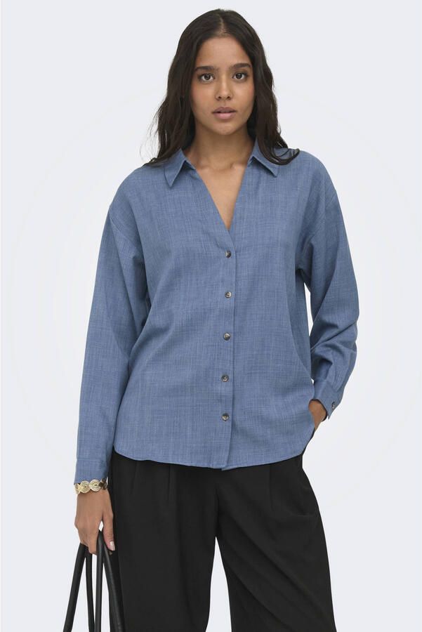 JDY blouse mediumblue denim