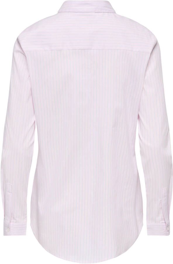 JDY blouse met krijtstreep lichtroze - Foto 3