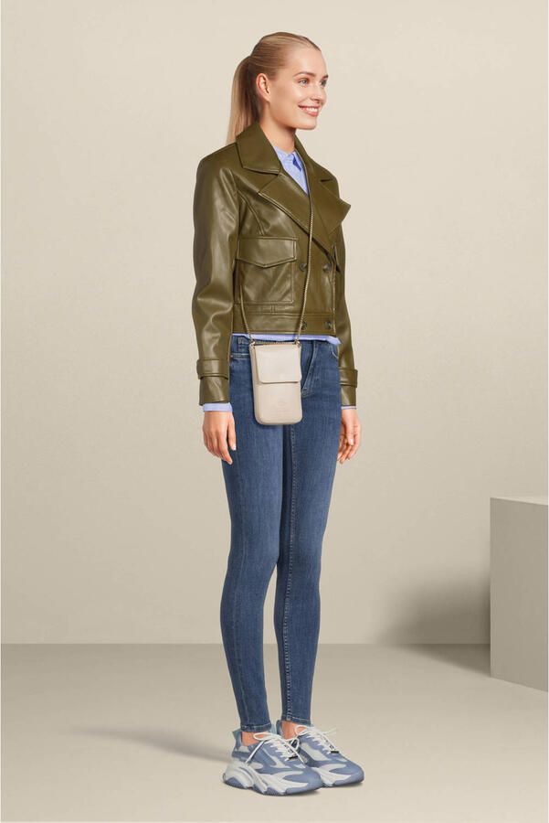 Jacqueline de Yong Lichtblauwe Pinstripe Damesoverhemd Blue Dames - Foto 4