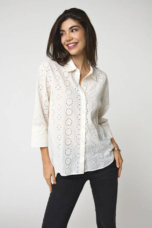 JDY Overhemdblouse TALLIE 3 4 LONG SHIRT WVN NOOS