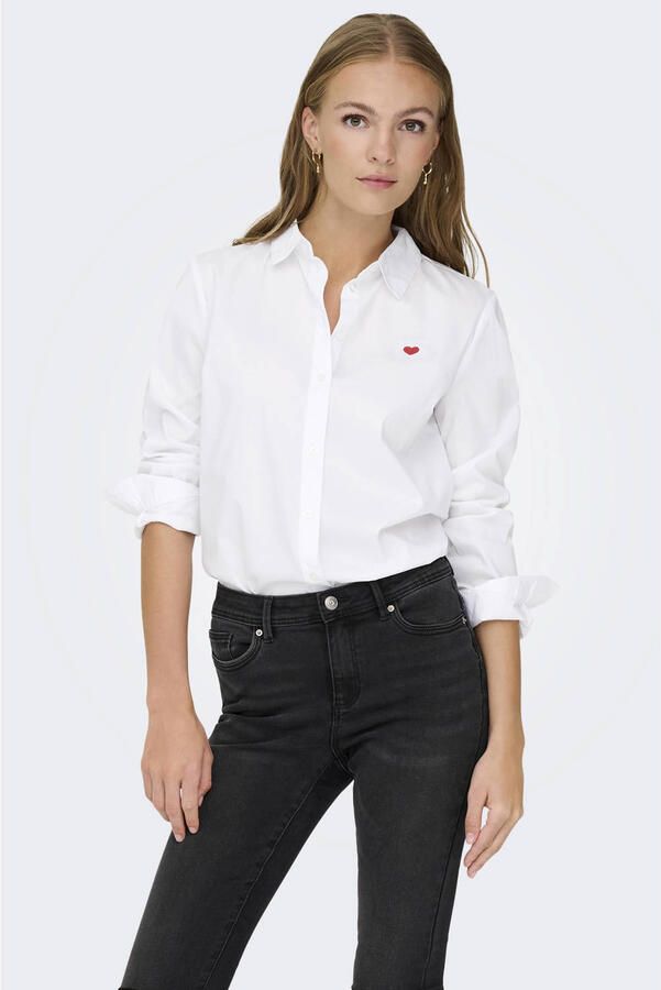 JDY Mio Embroidery Overhemd Dames