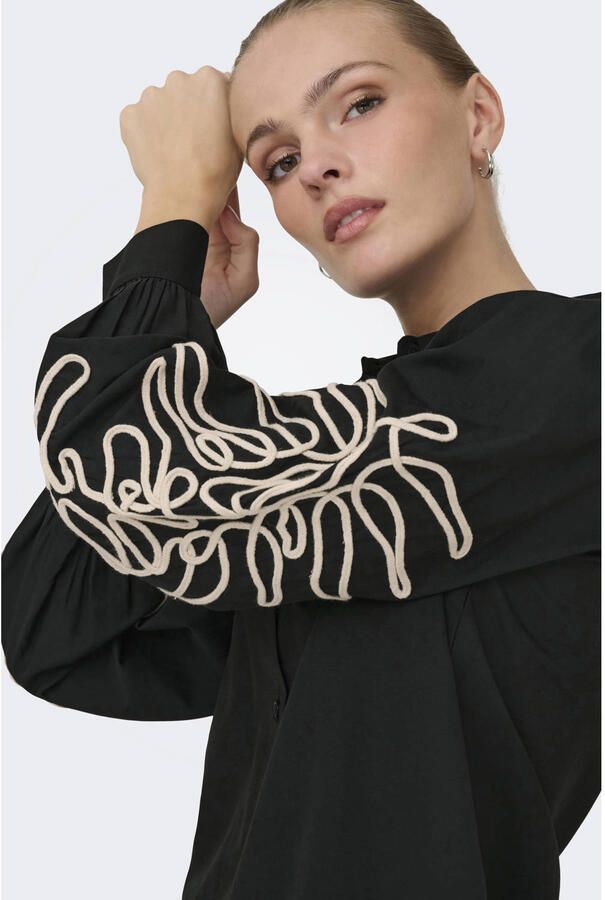JDY blouse zwart - Foto 2