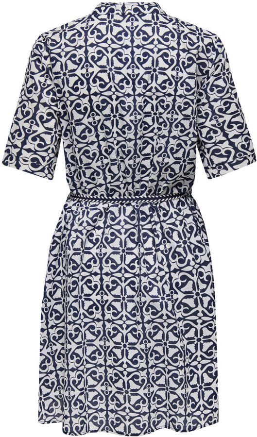 JDY blousejurk donkerblauw