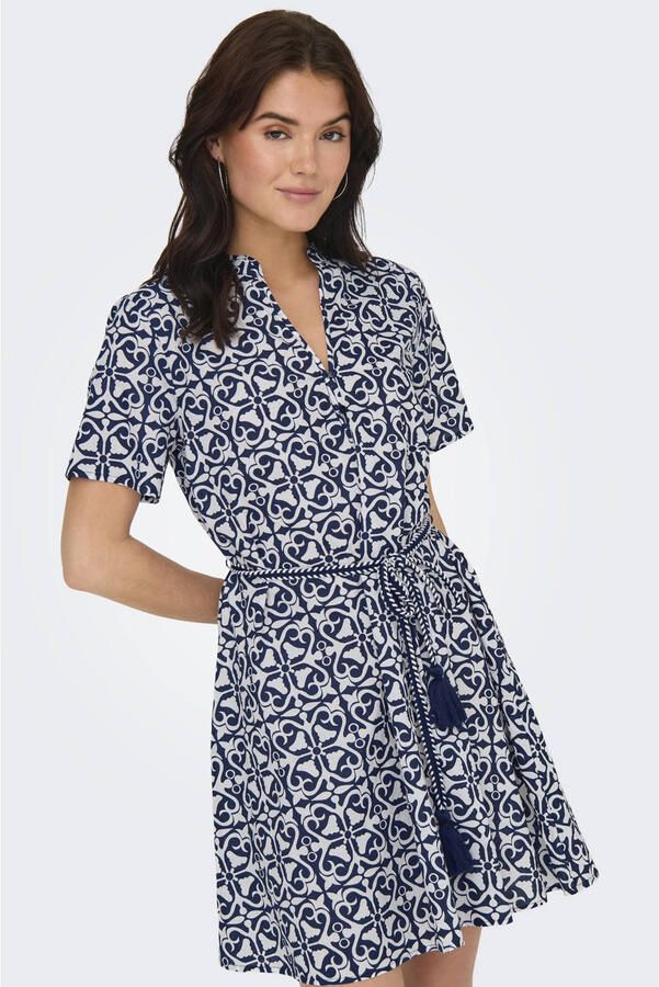 JDY blousejurk donkerblauw - Foto 3