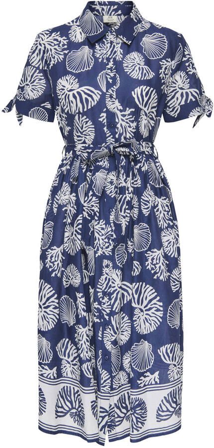 JDY blousejurk donkerblauw