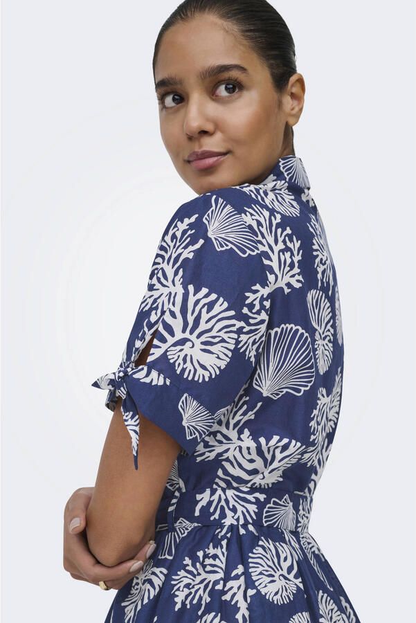JDY blousejurk donkerblauw - Foto 3