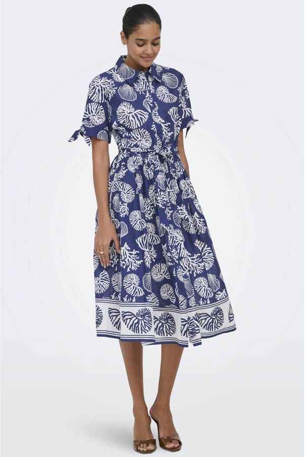 JDY blousejurk donkerblauw - Foto 2