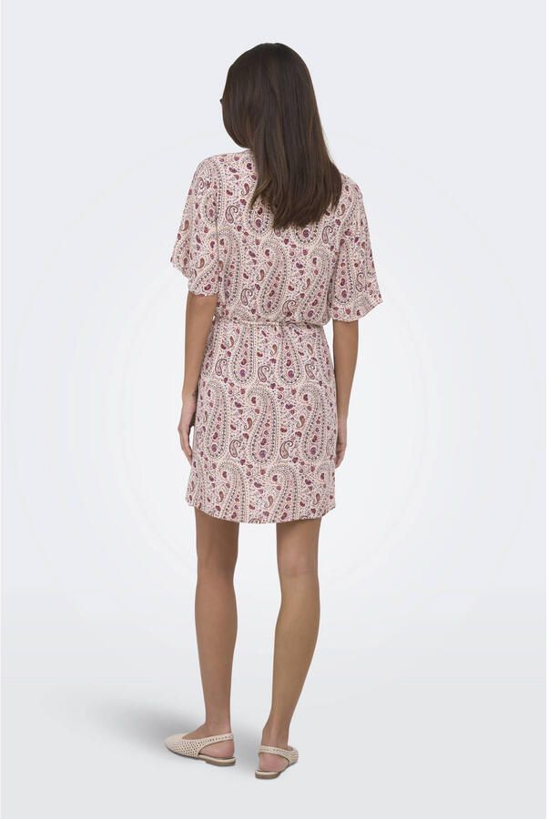 JDY blousejurk met paisley print ecru - Foto 2