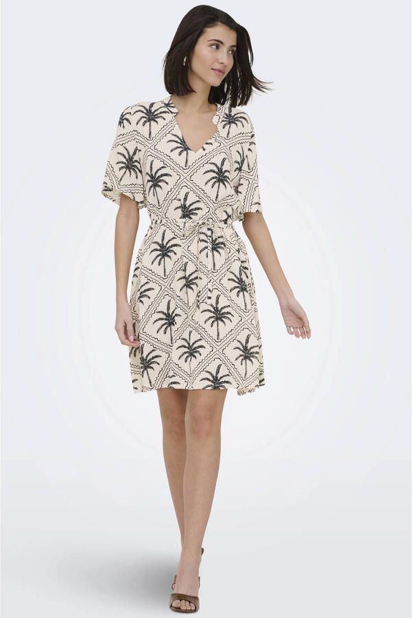 JDY blousejurk met print zand - Foto 2