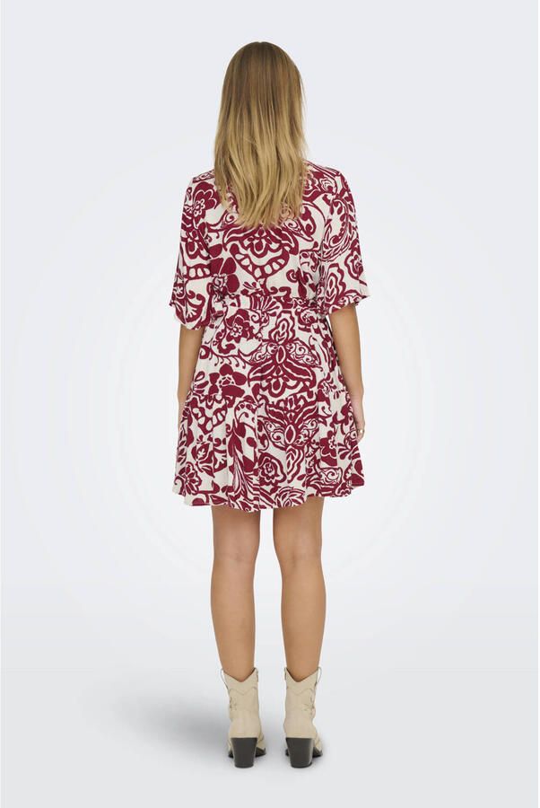 JDY blousejurk rood - Foto 2
