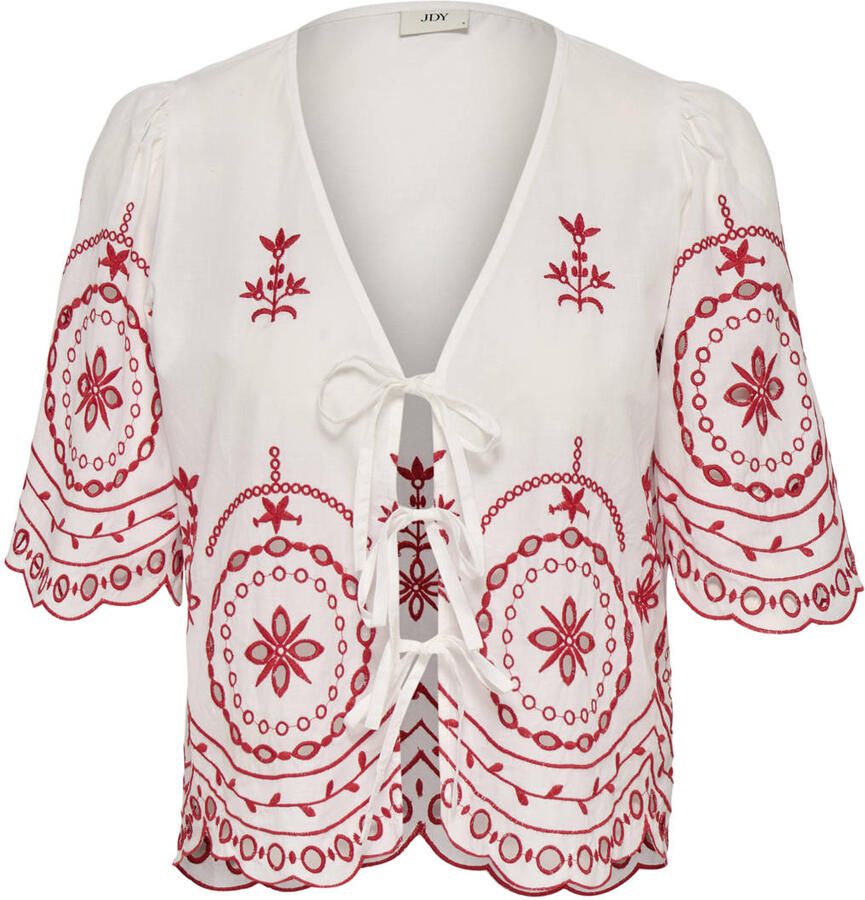 JDY blousetop broderie ecru