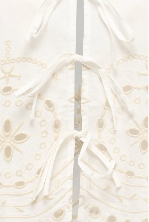 JDY blousetop broderie ecru - Foto 3