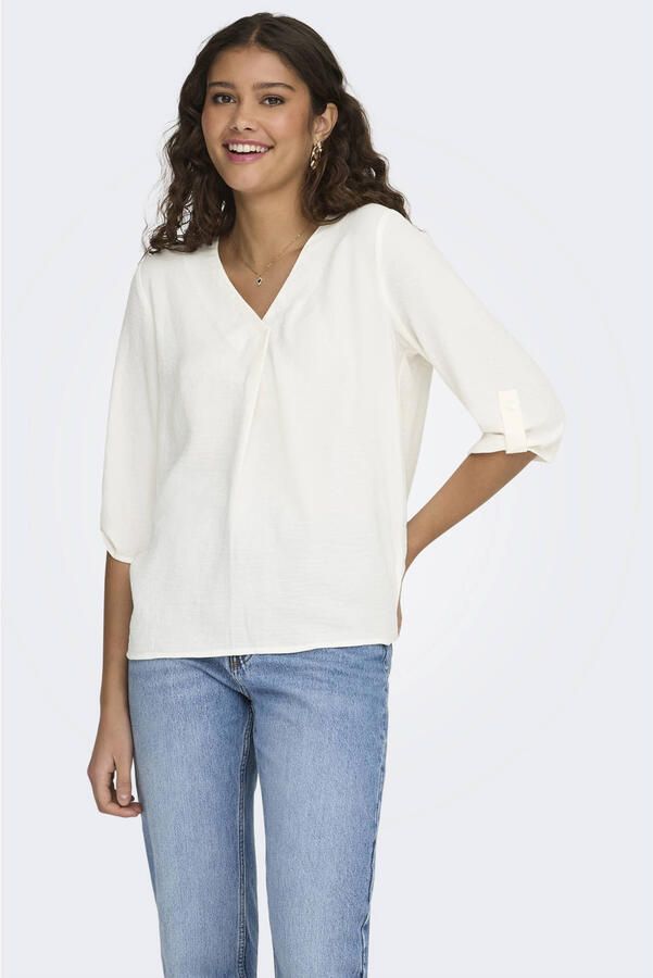 JDY Shirtblouse DIVYA LIFE 3 4 TOP WVN NOOS - Foto 3