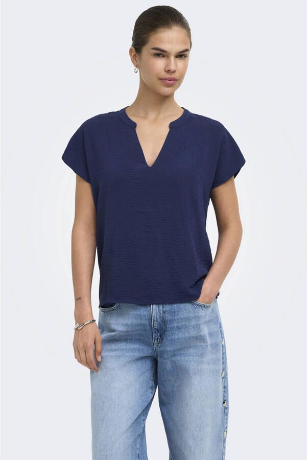 JDY blousetop donkerblauw