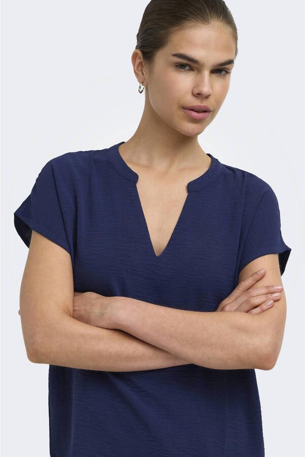 JDY blousetop donkerblauw - Foto 2
