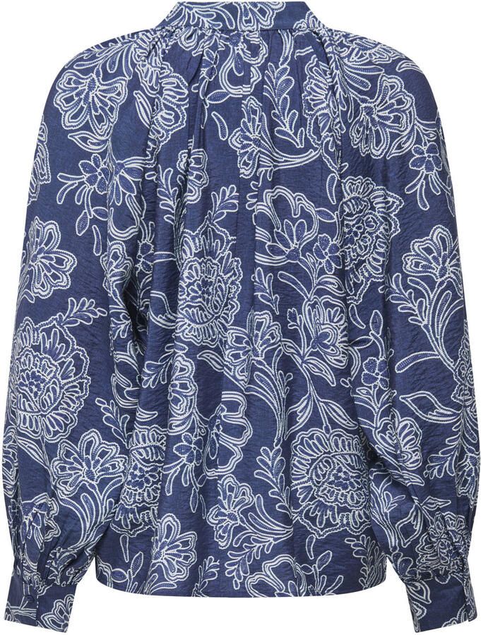 JDY blousetop donkerblauw