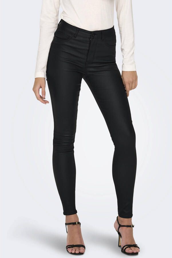 JDY Imitatieleren broek NEWTHUNDER COATED HIGH SKN PNT NOOS - Foto 2