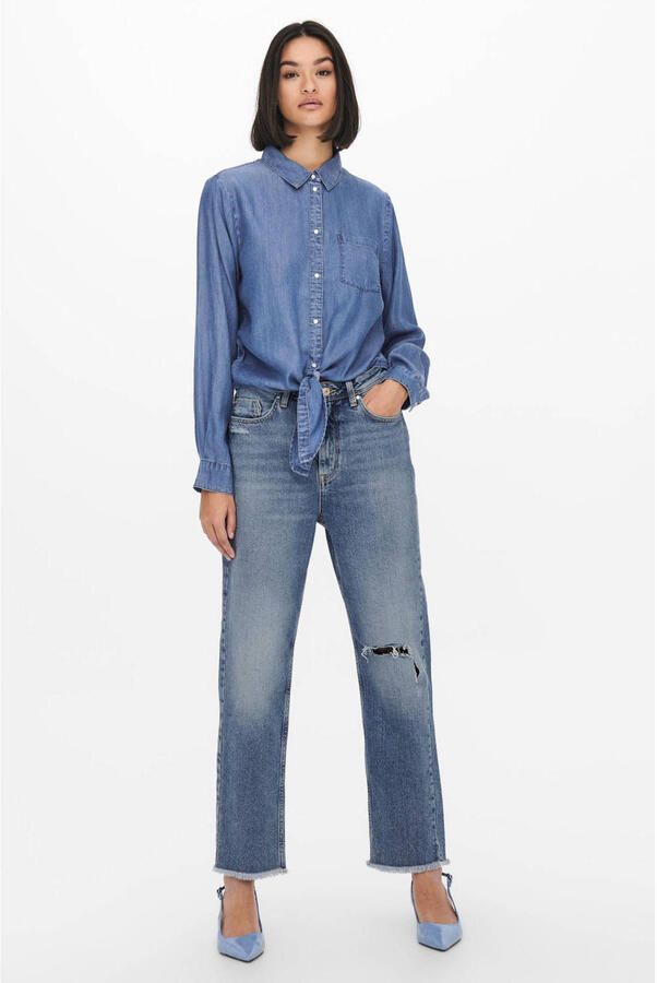 Jacqueline de Yong Women& Shirt Blauw Dames - Foto 3