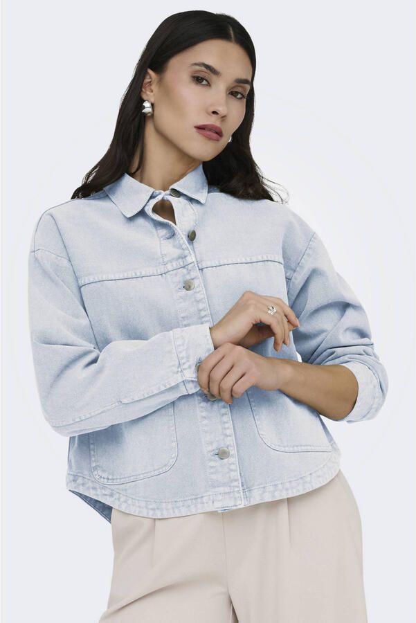 JDY denim spijkerjas lichtblauw