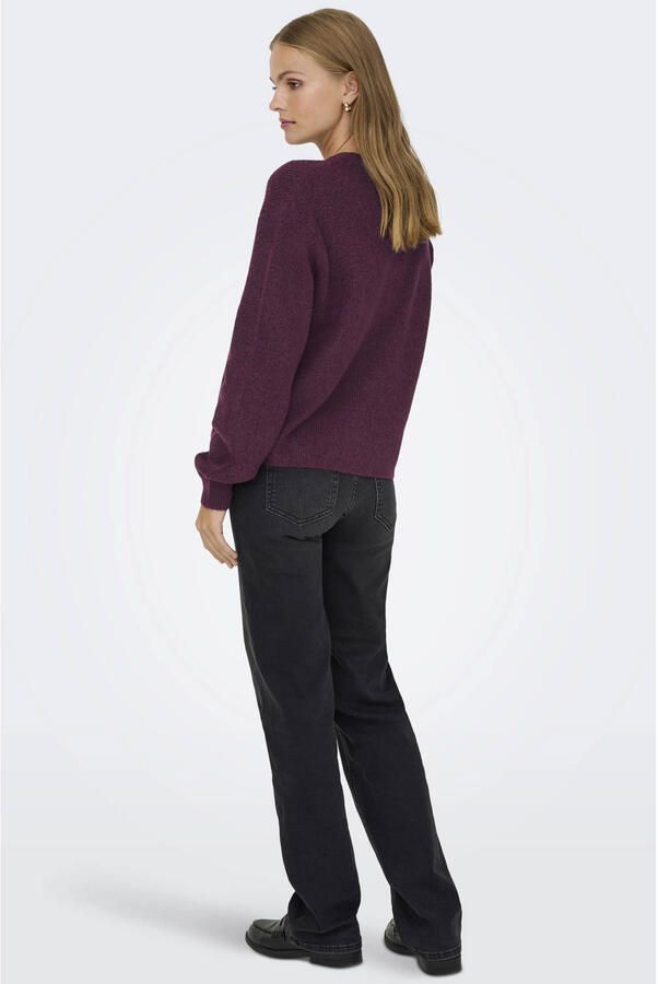 JDY gebreid vest met parels - Foto 3