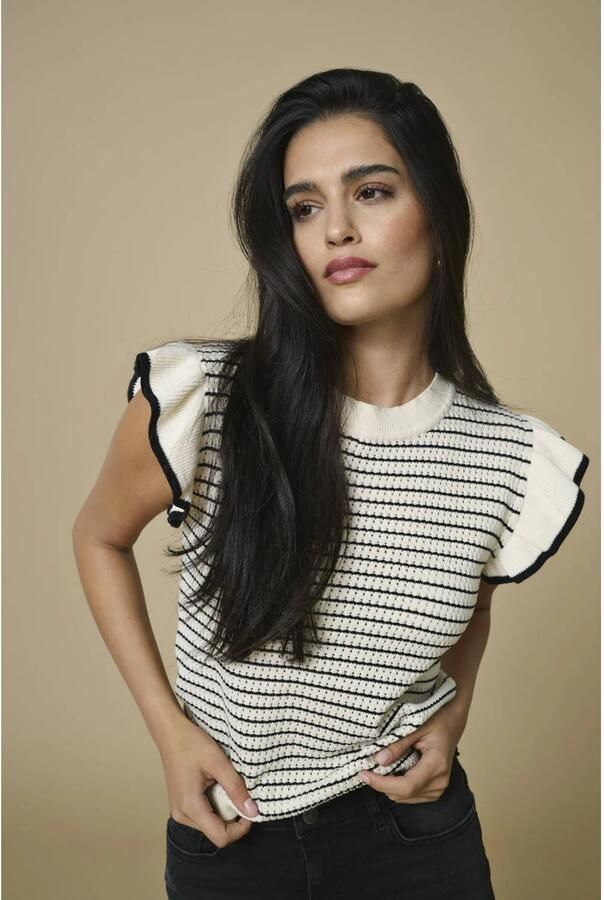 Only Carice Frill Pullover Knitted - Foto 3