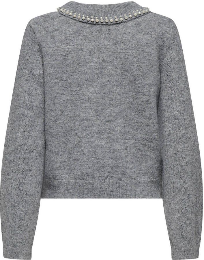 JDY April Life Pearl Collar Sweater Dames