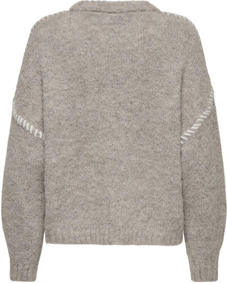 JDY Trui met ronde hals ZOEY LIFE L S ON STITCH PULL KNT NOOS - Foto 2