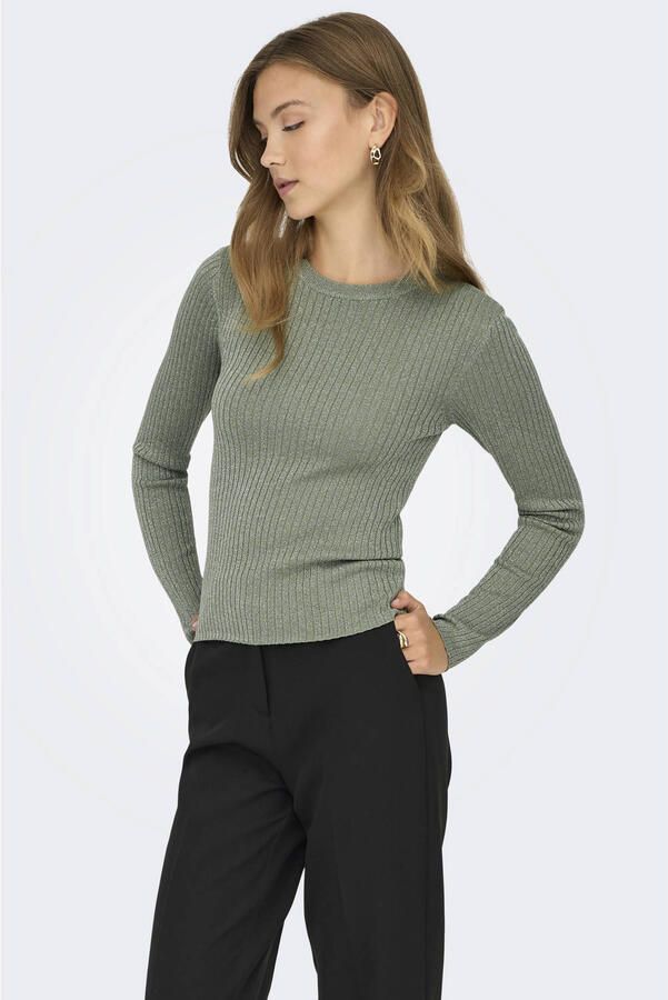 JDY gebreide trui met lurex