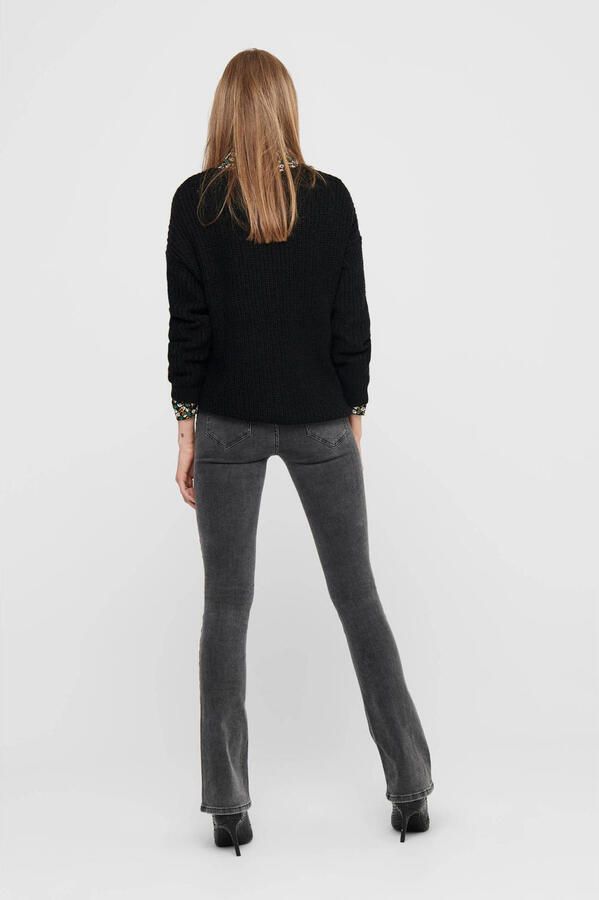 Jacqueline de Yong Zwarte Dames Gebreide Kleding Black Dames - Foto 2