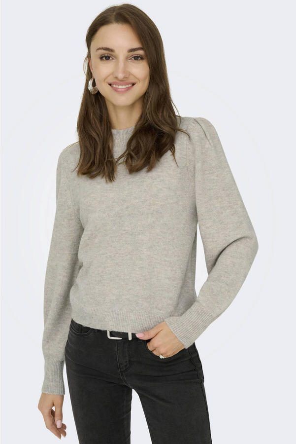 Jacqueline de Yong Grijze Marl Gebreide Kleding voor Vrouwen Gray Dames - Foto 2