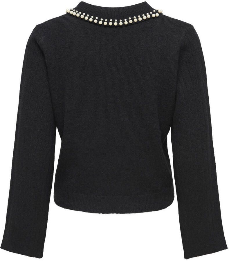 JDY April Life Pearl Collar Sweater Dames