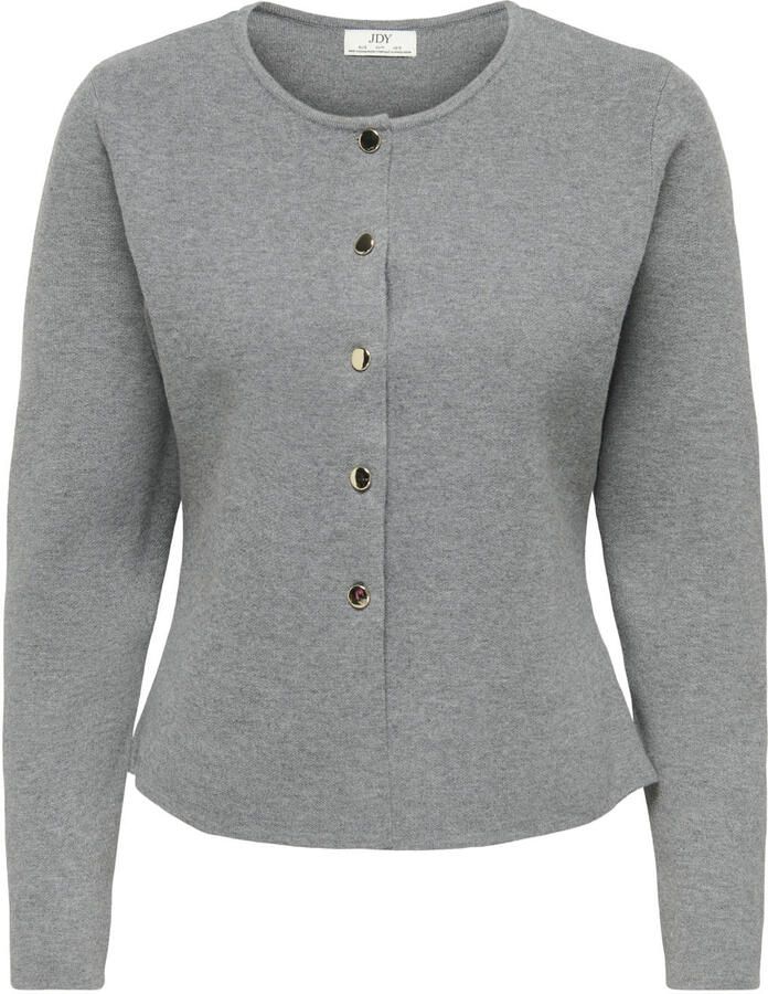 JDY gebreide vest grijs