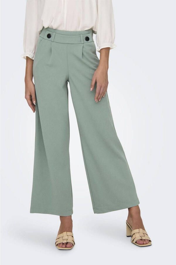 JDY Jerseybroek GEGGO NEW LONG PANT JRS NOOS met decoratieve riem voor op de band