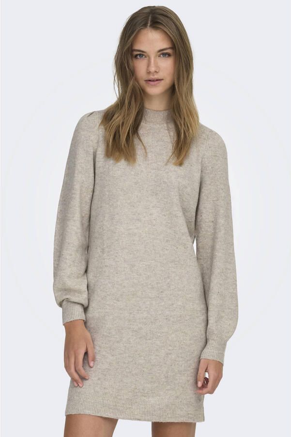 JDY Gebreide jurk RUE LIFE L S HIGH NECK DRESS KNT NOOS - Foto 4